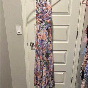 Astr Multicolor Floral Maxi Dress